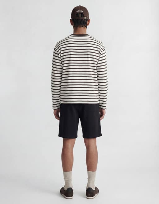 Jack & Jones sweat short with logo in black, 2 of 4