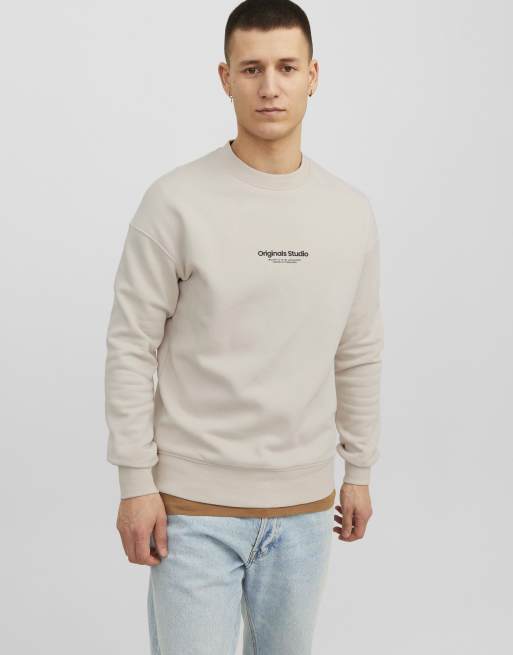 Jack & Jones – Sweatshirt in Moonbeam