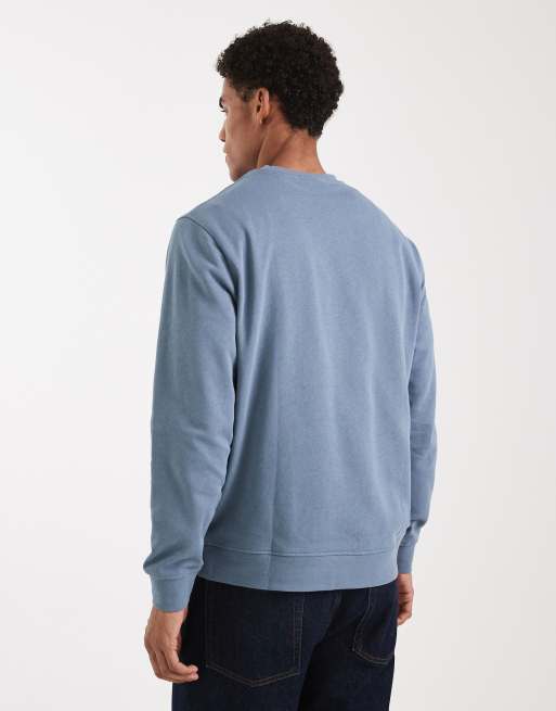 Jack & Jones sweatshirt with script logo in blue, 3 of 5