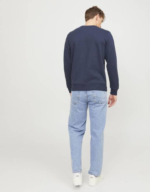 Jack & Jones sweatshirts i mörkblått, 2 av 7