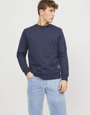 Jack & Jones, Herren, Pullover, Basic, Blau, (XXL) - Bild 7