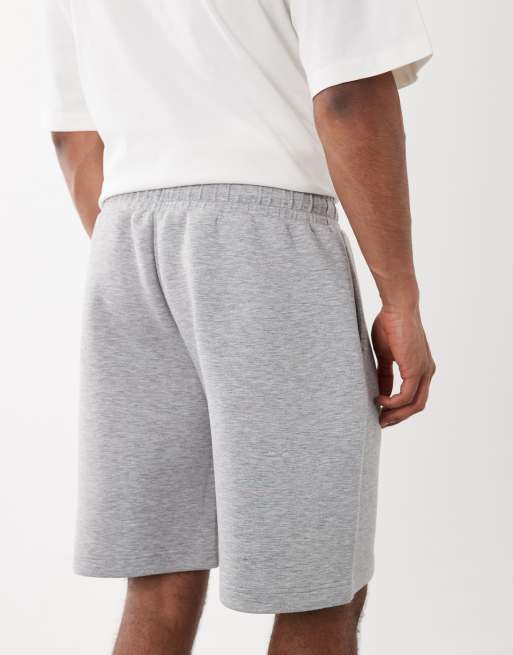 Jack & Jones - Sweatshort van stof in scubastijl in grijs, 5 van 5