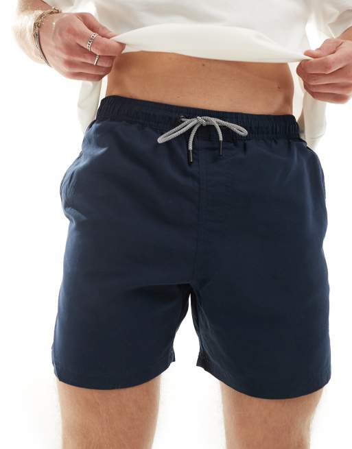 Jack & Jones swim shorts in navy, 2 of 4