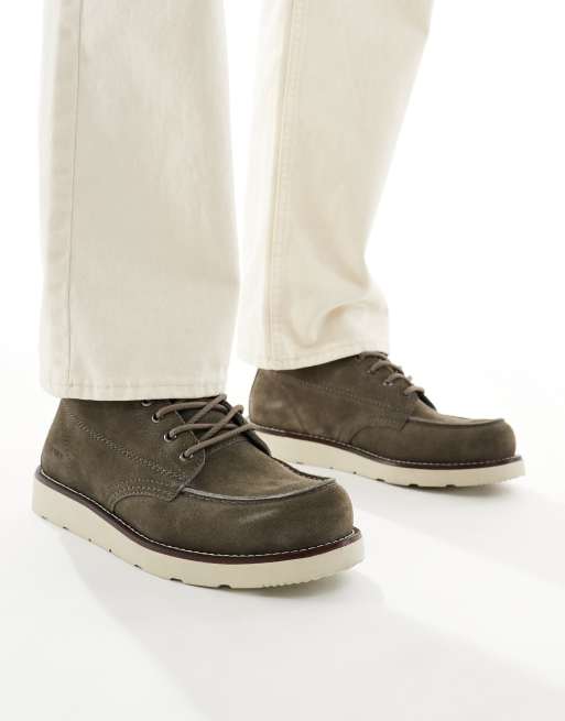 Jack & Jones – Szare sznurowane buty z zamszu, 2 z 4