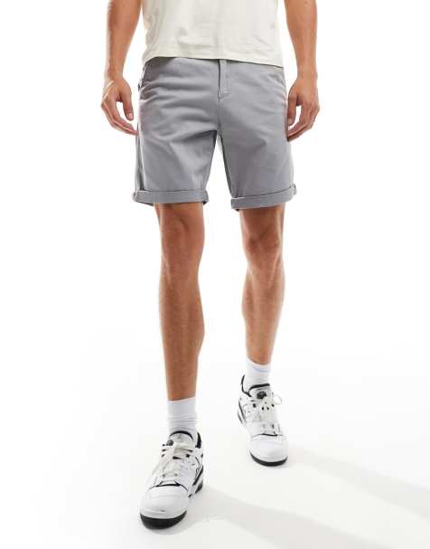 Jack & Jones chino shorts in grey