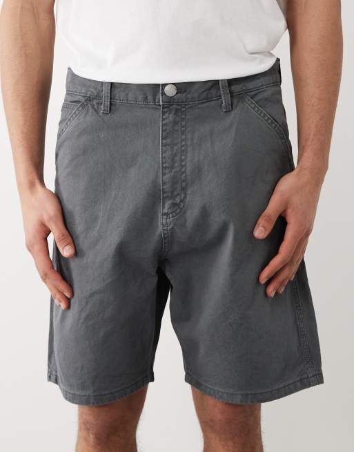 Jack & Jones – Szare szorty jeansowe w stylu carpenter, 4 z 5