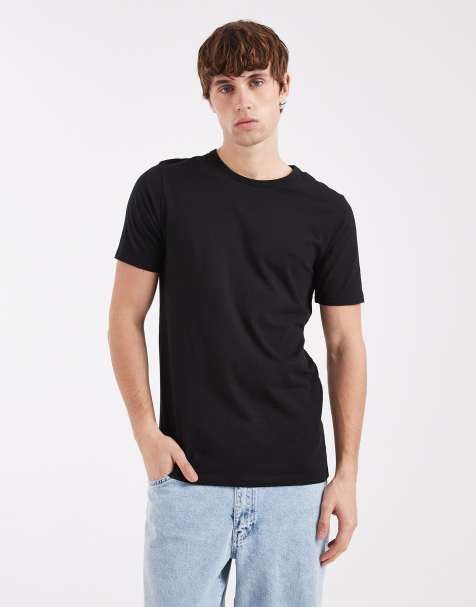 Jack & Jones - T-shirt a maniche corte slim fit nera - view 1