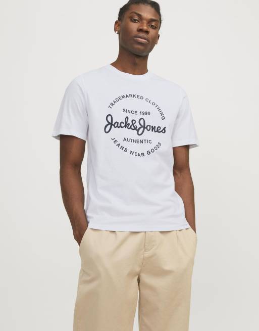 Jack & Jones - T-shirt - Abricot glacé