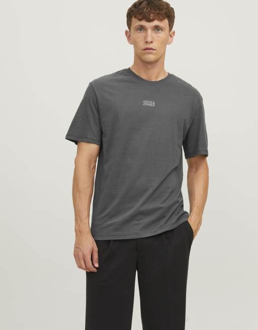 Jack & Jones - T-shirt - Asphalte