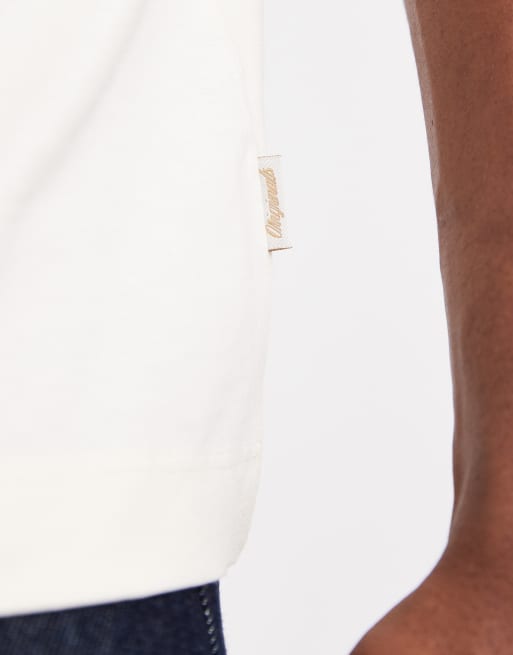 Jack & Jones – T-Shirt aus schwerem Stoff in Weiß mit Stickerei, 5 von 5