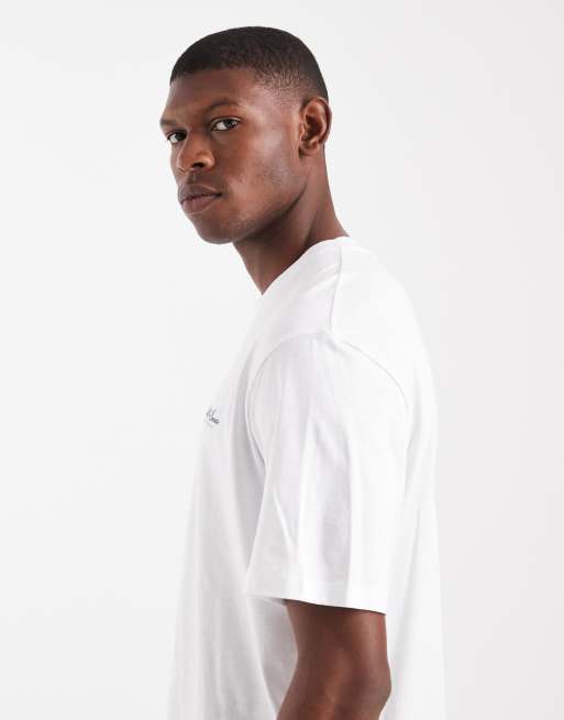 Jack & Jones - T-shirt bianca con logo con scritta, 4 di 5
