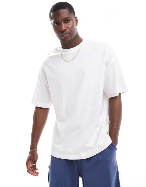 T shirt bianca oversize deals