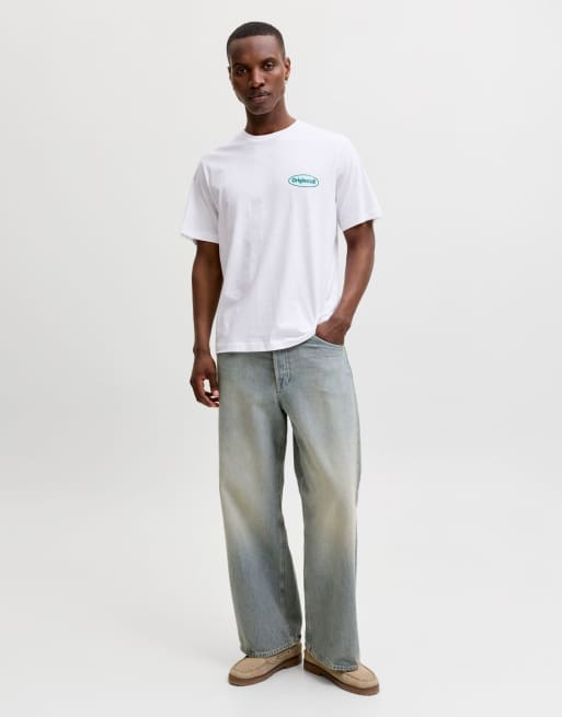 Jack & Jones - T-shirt bianco acceso, 3 di 7