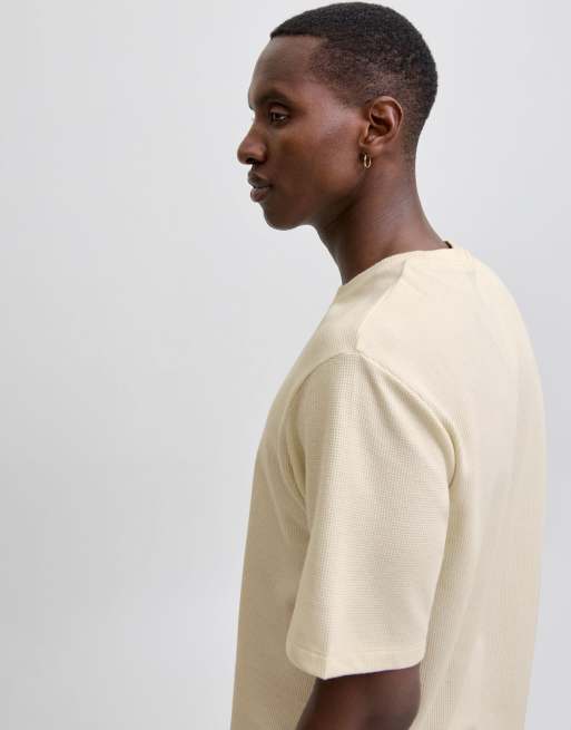 Jack & Jones - T-shirt - Blanc antique, 4 de 5