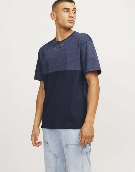 Jack & Jones - T-shirt - Bleu marine