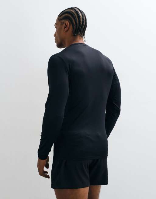 Jack & Jones t-shirt en jersey à manches longues pour base layer noir, 5 de 5