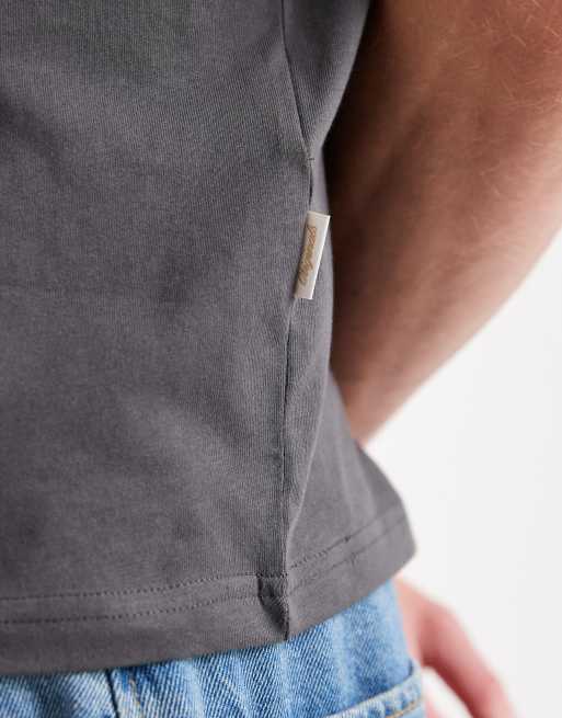 Jack & Jones - T-shirt grigia slim, 5 di 5