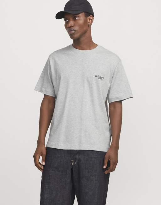 Jack & Jones - T-shirt - Gris clair