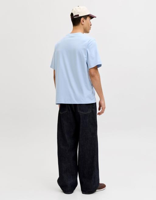 Jack & Jones T-shirt i lyseblå, 2 af 7