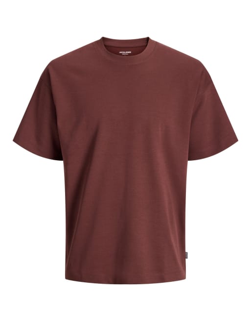 Jack & Jones T-shirt i mörk choklad, 7 av 7