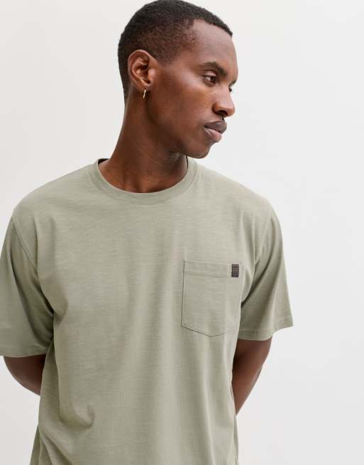 Jack & Jones t-shirt i vetiver, 6 av 7