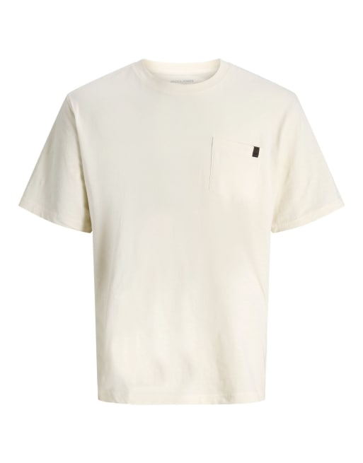 Jack & Jones T-shirt in antique white, 7 of 7