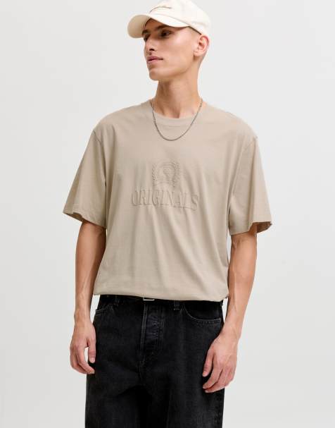 Jack & Jones T-shirt in beige - view 1