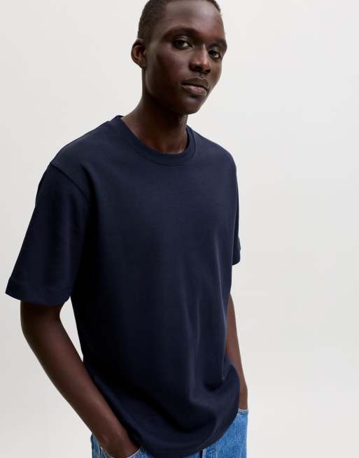 Jack & Jones – T-Shirt in Blazer-Marineblau, 6 von 7