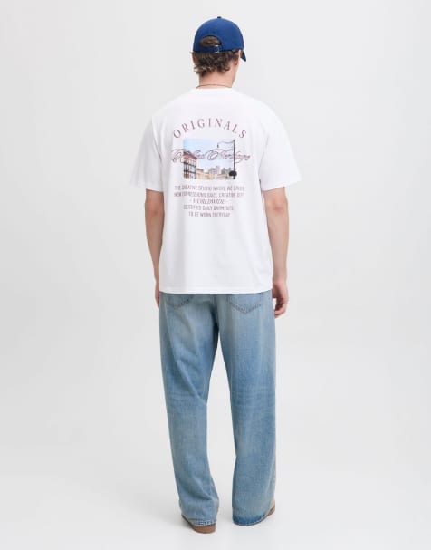 Jack & Jones T-shirt in bright white