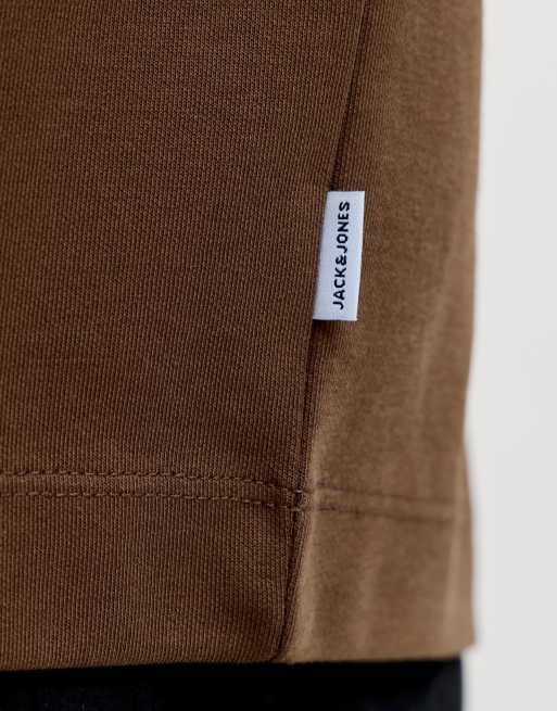 Jack & Jones T-shirt in cocoa, 5 of 7