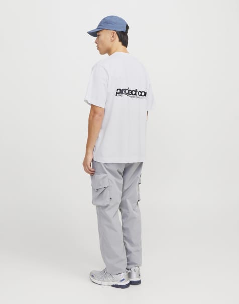 Jack & Jones - T-shirt in felwit - view 1