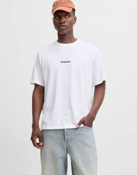 Jack & Jones - T-shirt in felwit - view 1
