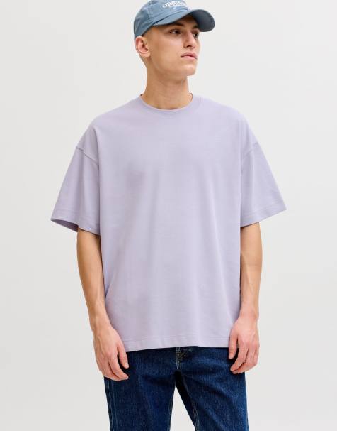 Jack & Jones – T-Shirt in Languid-Lavendel - view 1