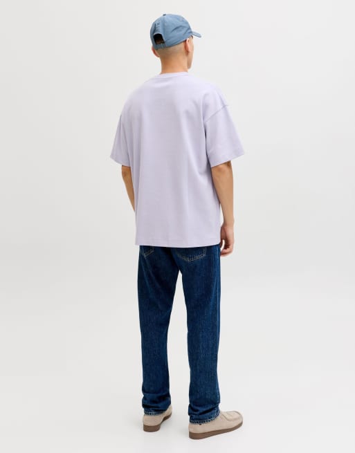 Jack & Jones T-shirt in languid lavender, 2 of 7