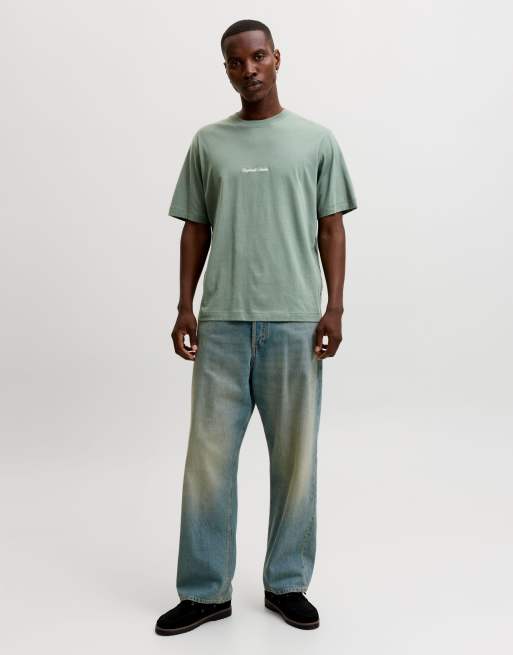 Jack & Jones T-shirt in laurel wreath, 3 of 7
