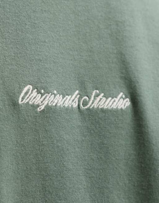 Jack & Jones T-shirt in laurel wreath, 4 of 7