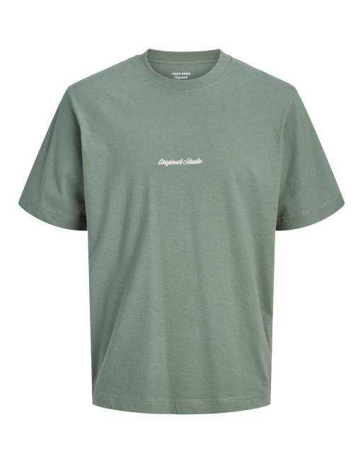 Jack & Jones T-shirt in laurel wreath, 7 of 7