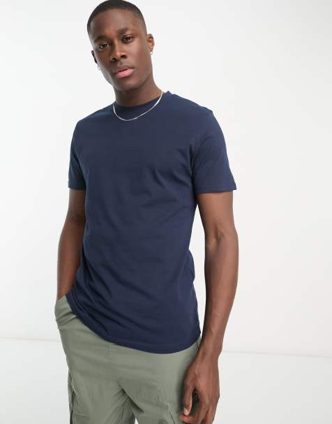 Jack & Jones – T-Shirt in Marineblau - view 1