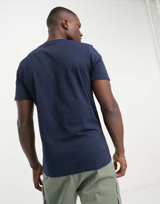 Jack & Jones – T-Shirt in Marineblau, 2 von 4