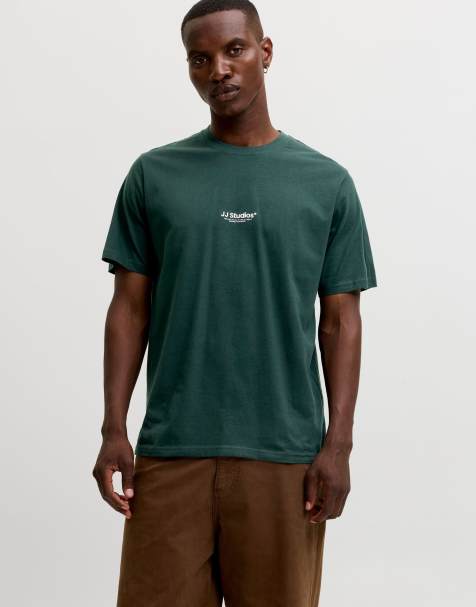 Jack & Jones T-shirt in scarab - view 1