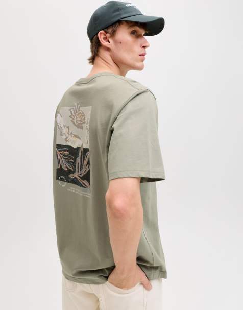 Jack & Jones – T-Shirt in Seegras - view 1