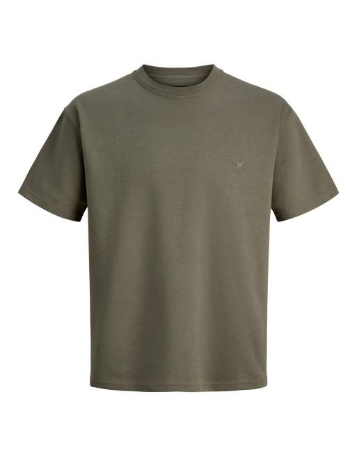 Jack & Jones T-shirt in smokey olive, 7 of 7