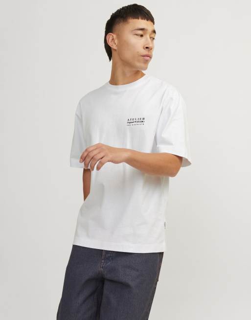 Jack & Jones – T-Shirt in strahlendem Weiß