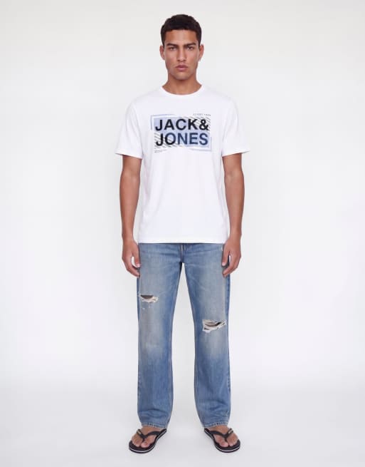 Jack & Jones – T-Shirt in strahlendem Weiß, 3 von 7