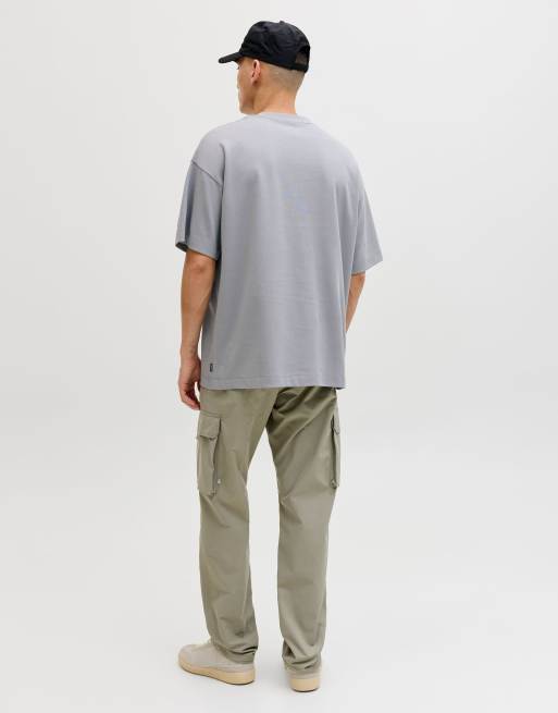 Jack & Jones – T-Shirt in Ultimate Grey, 2 von 7