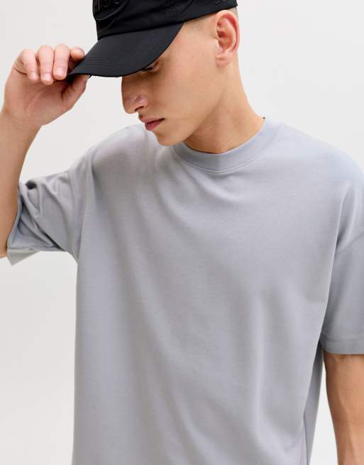 Jack & Jones – T-Shirt in Ultimate Grey, 6 von 7