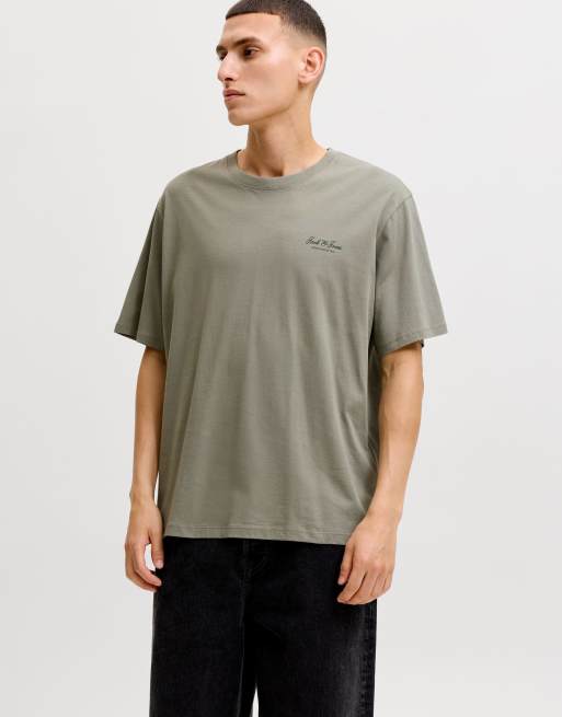 Jack & Jones T-shirt in vetiver, 6 of 7