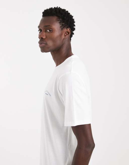 Jack & Jones – T-Shirt in Weiß mit Logo und normalem Schnitt, 4 von 5