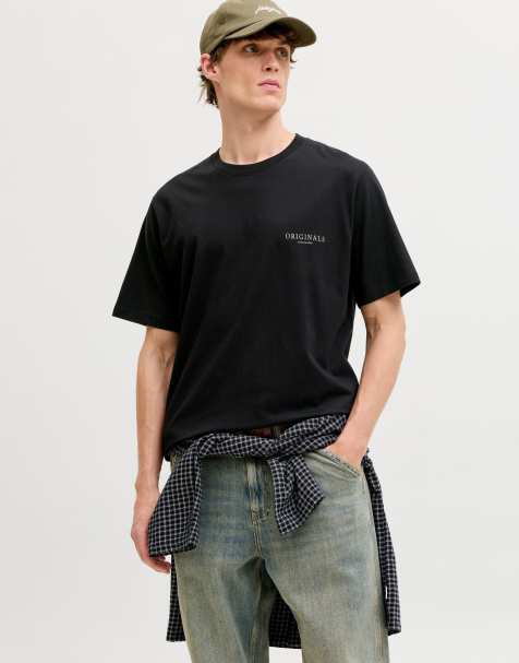 Jack & Jones - T-shirt in zwart - view 1