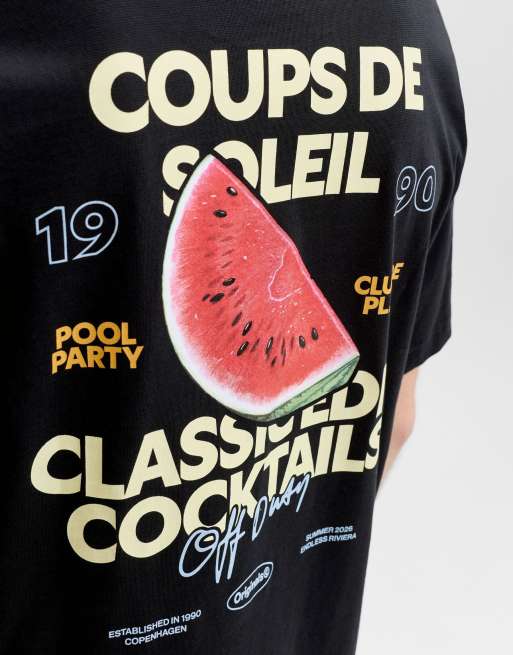 Jack & Jones - T-shirt in zwart, 4 van 7